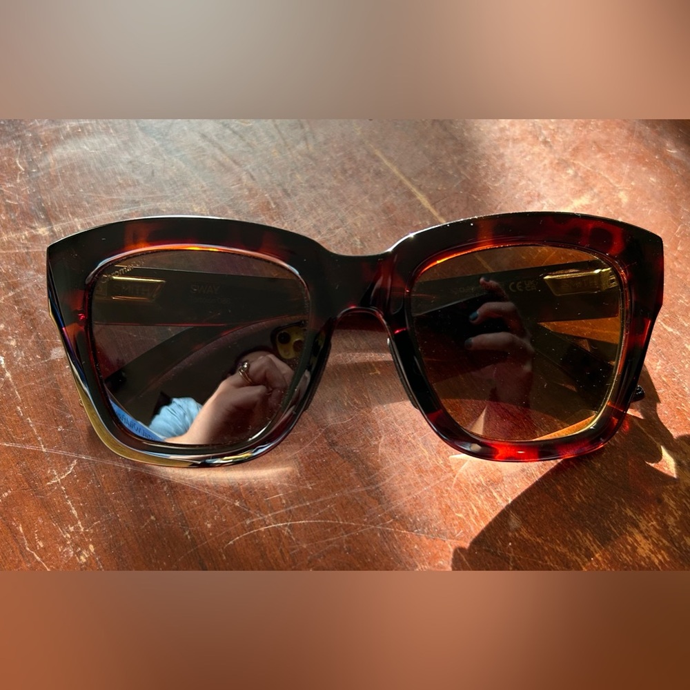 NEW Smith Sway Women’s Sunglasses - Chromapop / Polarized - Tortoise